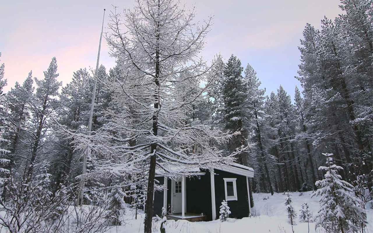 Villa Arctic Island - Remote Island, Reachable Only By Boat Or Snowmobile Kurravaara Exterior foto